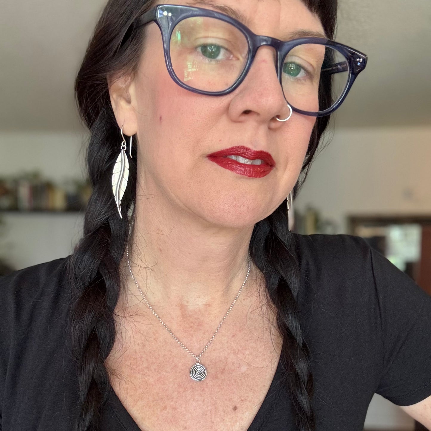 Sacred Spiral | Sterling Silver Necklace