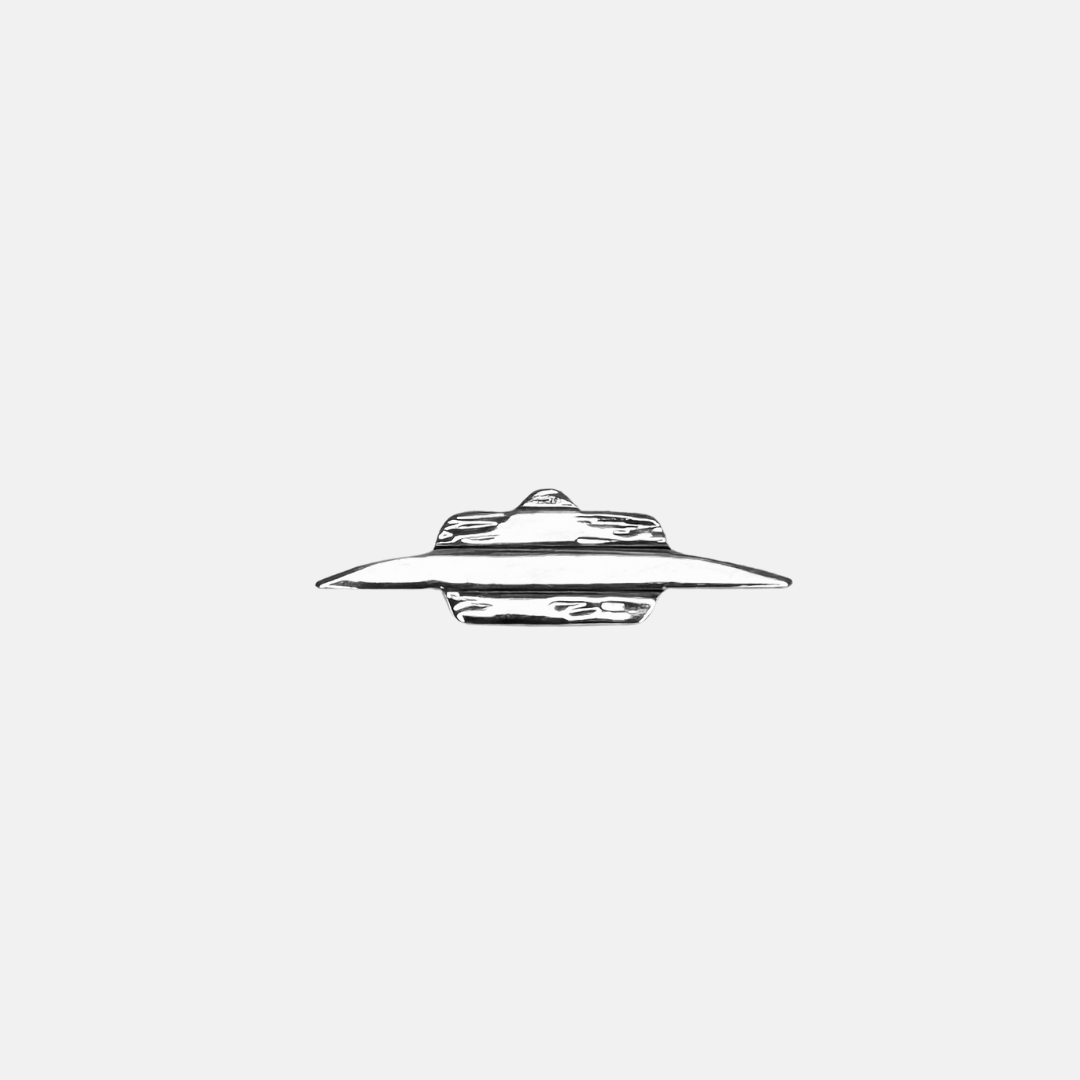1930s Style Saucer | UFO Pin