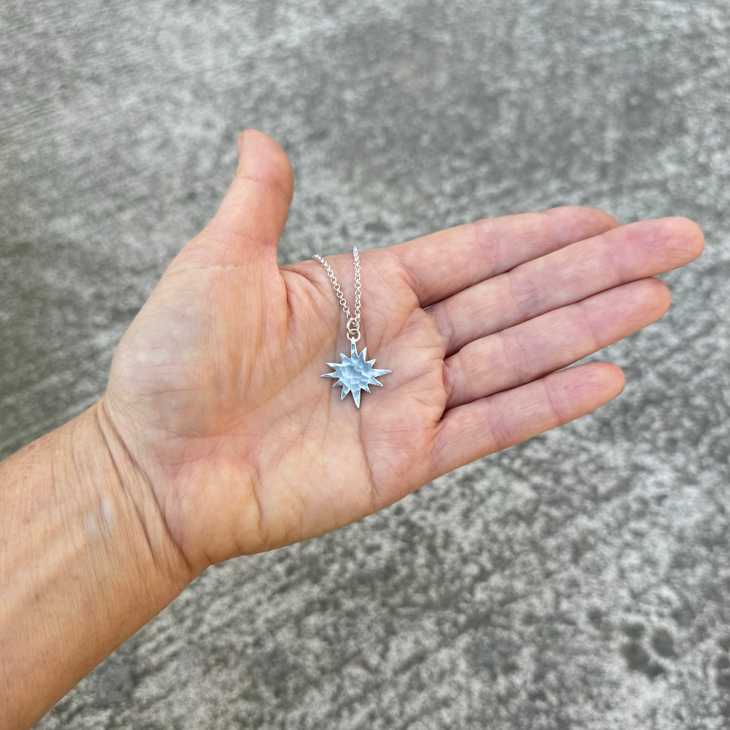 Sun Flare Necklace ⋮ LIMITED EDITION Hammered
