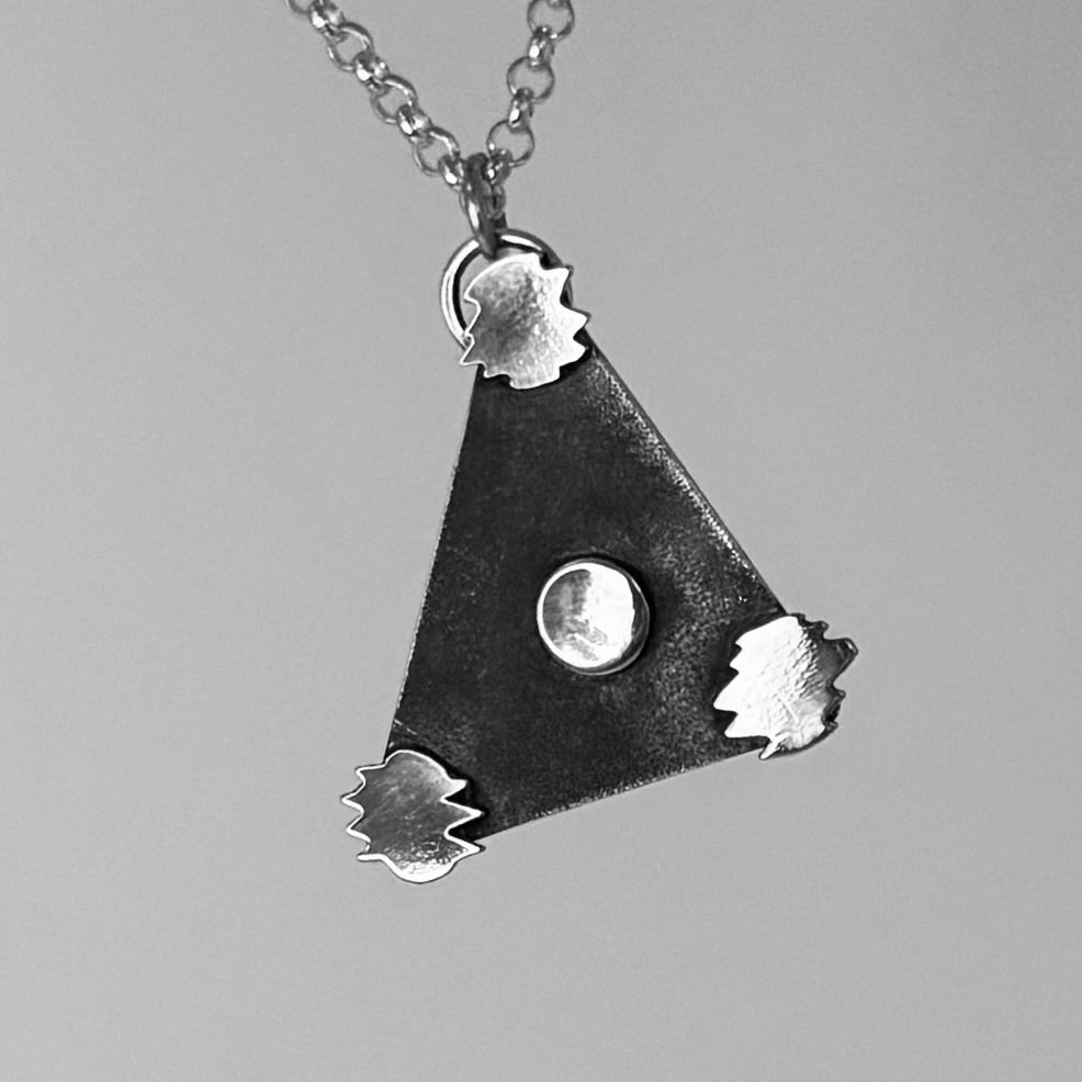 Belgian Triangle | UFO Necklace