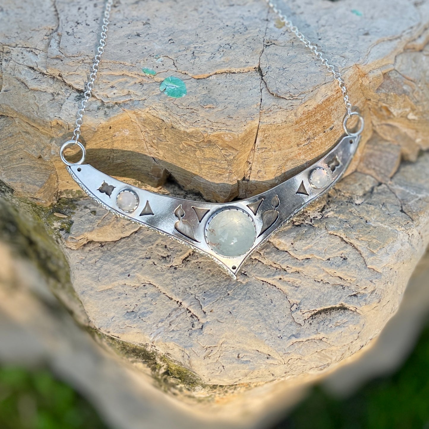 Brazilian Topaz Collar Necklace