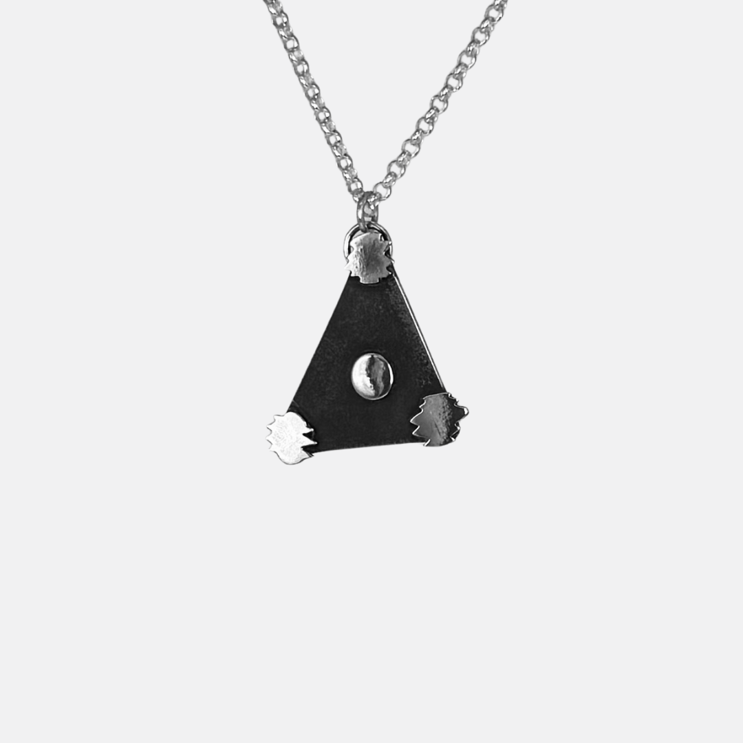 Belgian Triangle | UFO Necklace