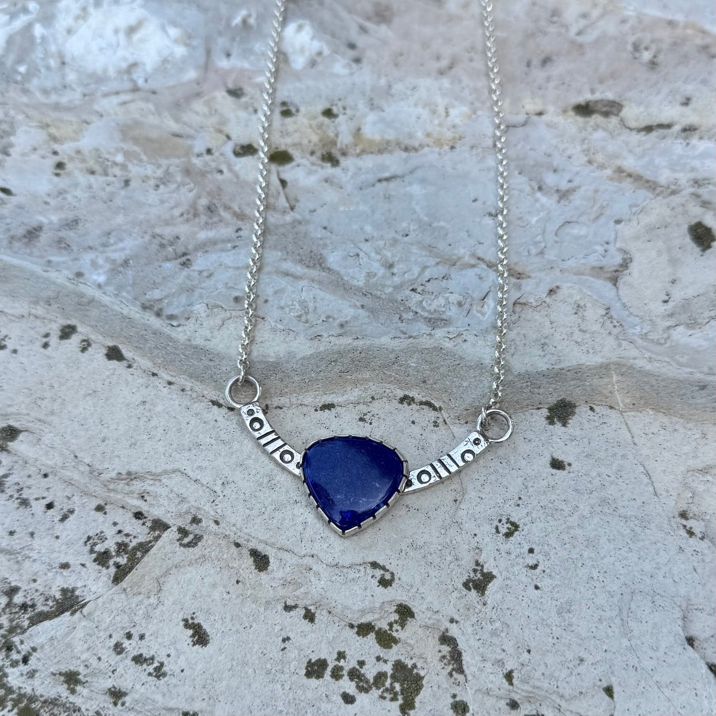 Stargate Necklace | Blue Lapis Lazuli