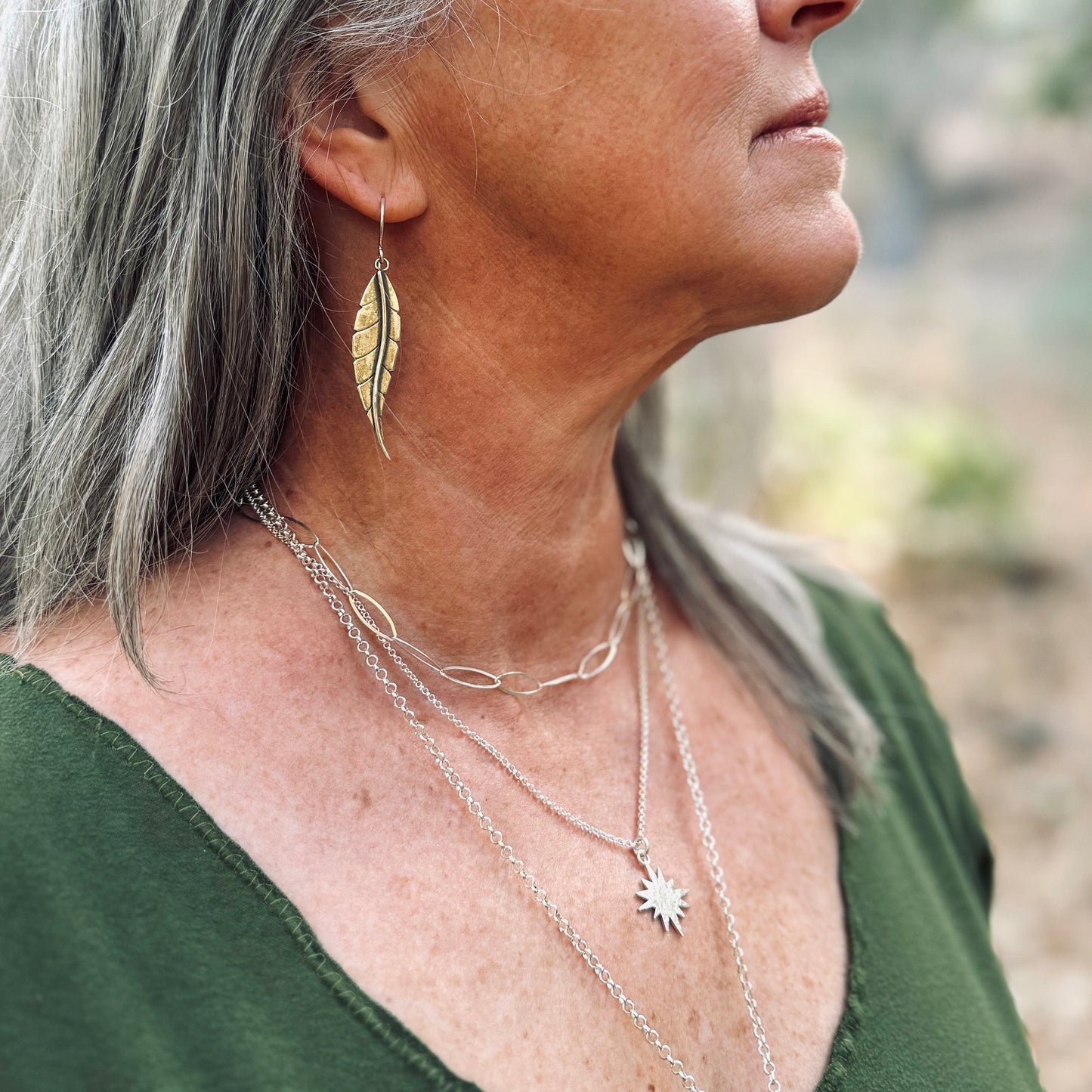 Sun Flare Necklace ⋮ LIMITED EDITION Hammered