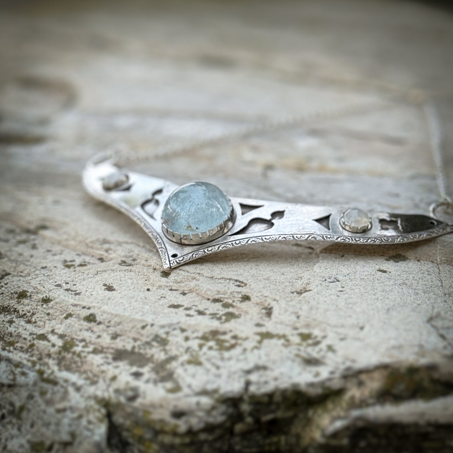 Brazilian Topaz Collar Necklace