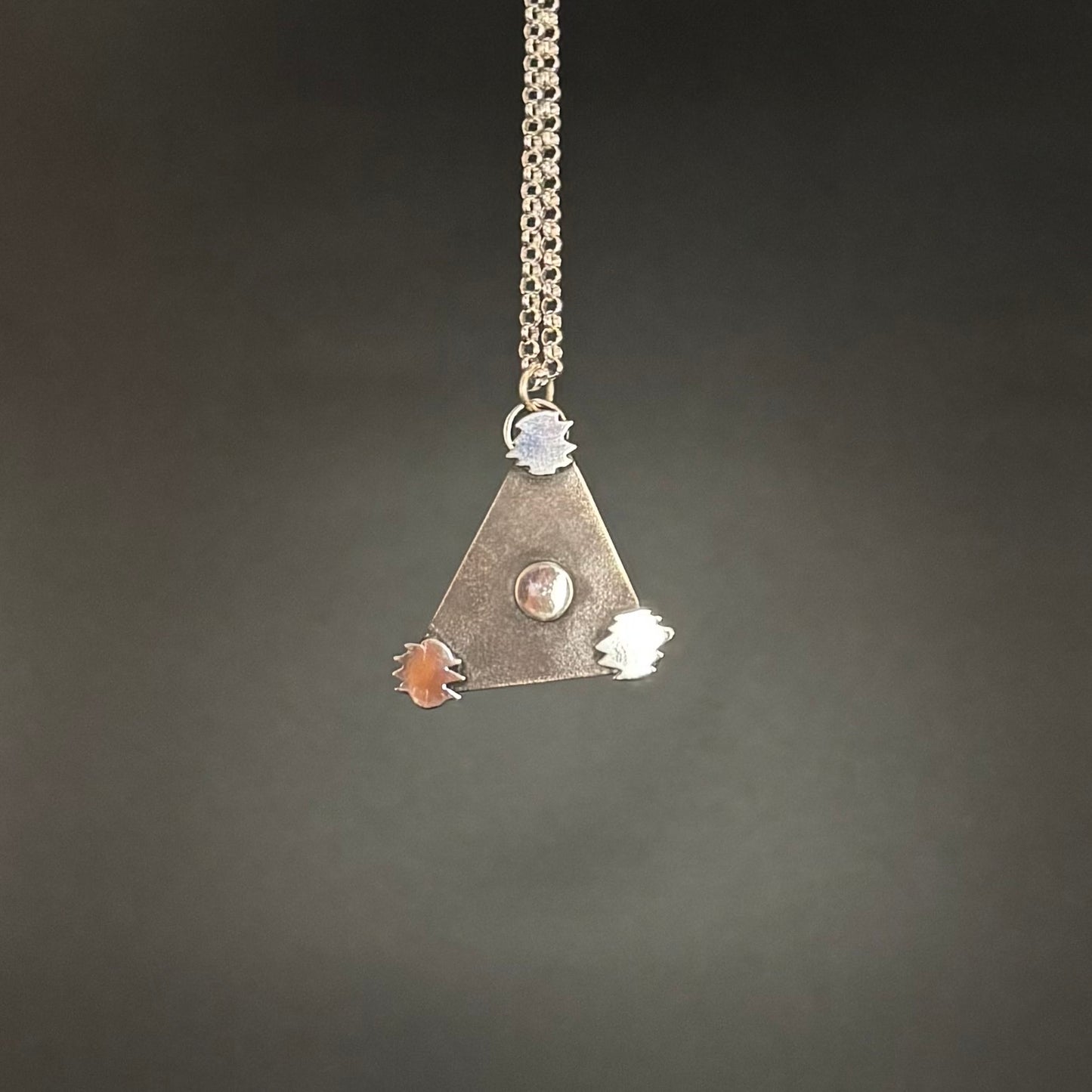 Belgian Triangle | UFO Necklace