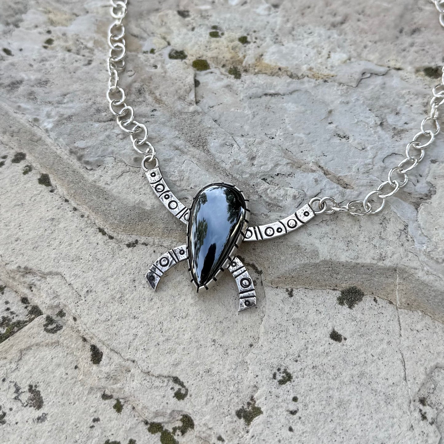 Hematite Iron Matron | Stargate Necklace