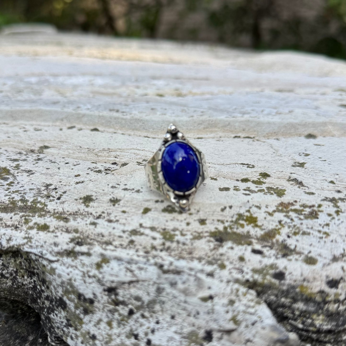 Athena Ring | Lapis Lazuli SIZE: 8