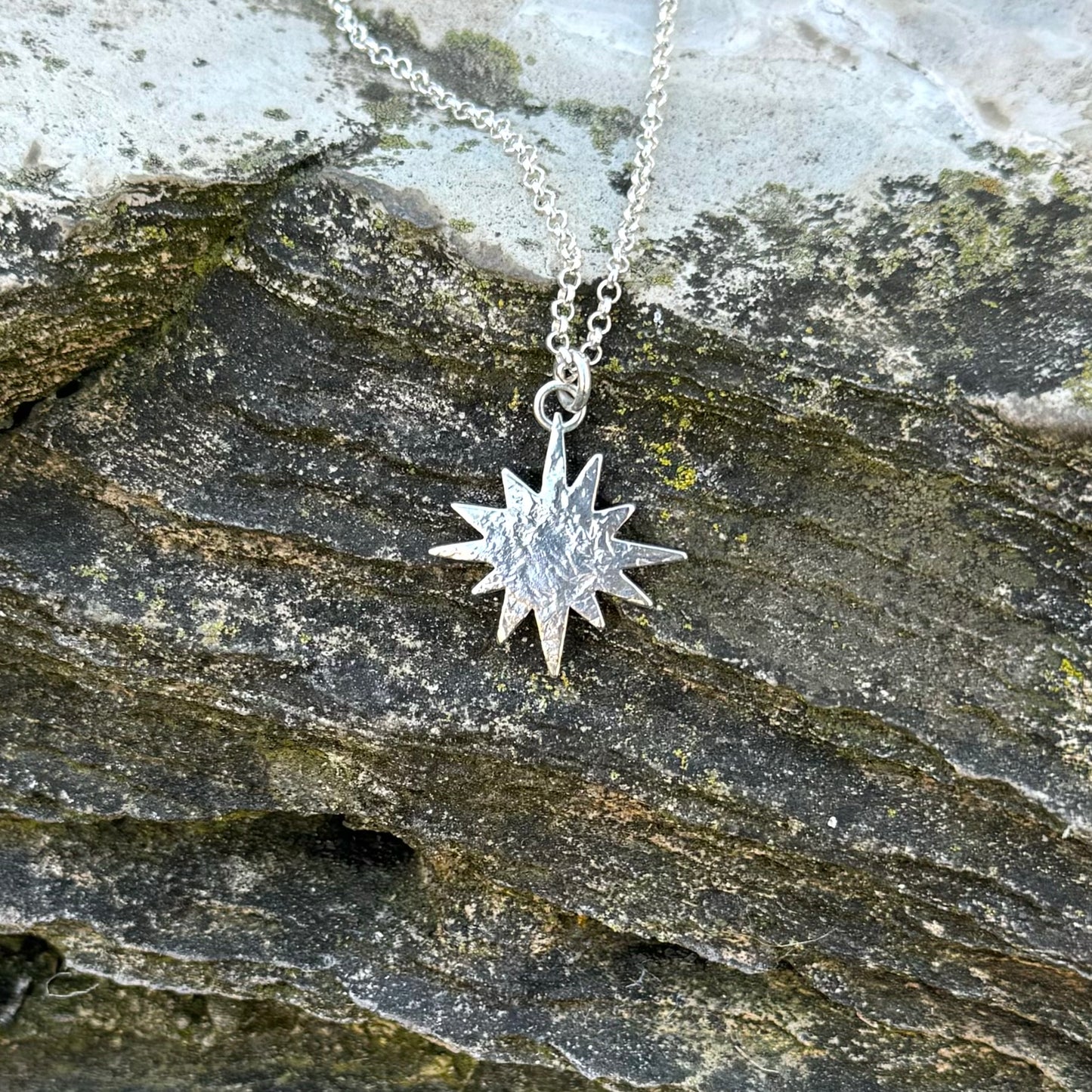 Sun Flare Necklace ⋮ Sterling Silver