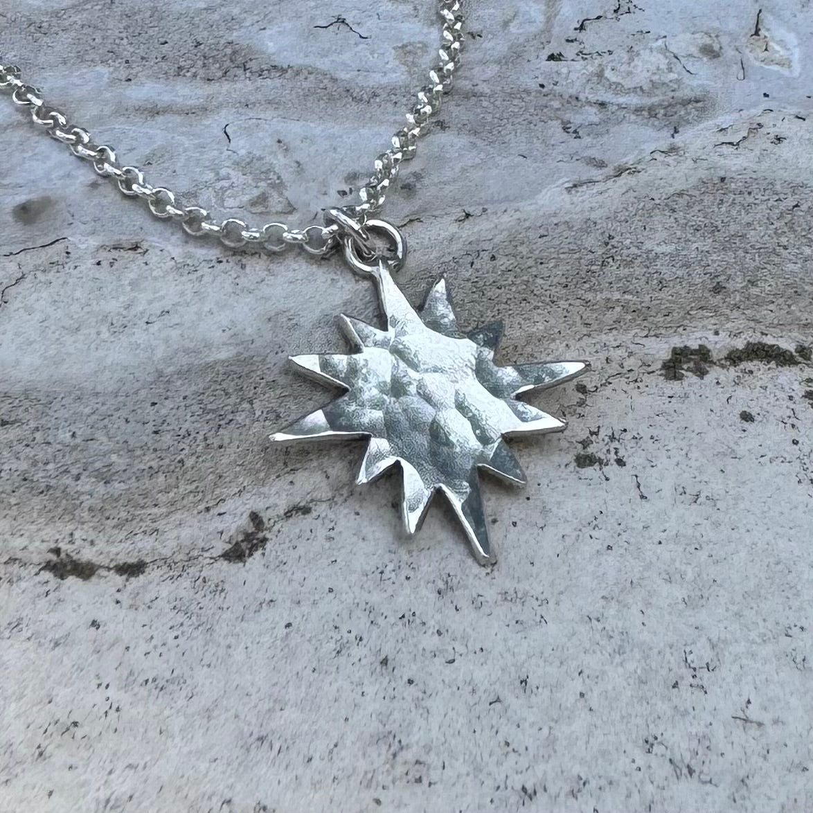 Sun Flare Necklace ⋮ LIMITED EDITION Hammered
