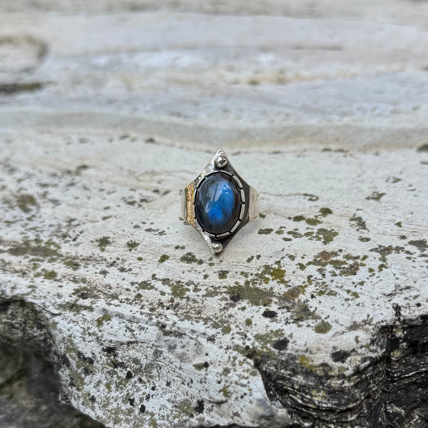 Athena Ring | Labradorite SIZE: 9.5