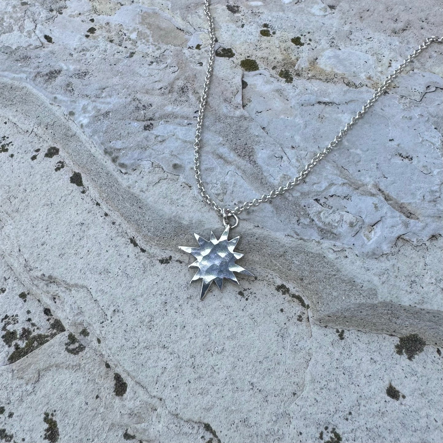 Sun Flare Necklace ⋮ LIMITED EDITION Hammered