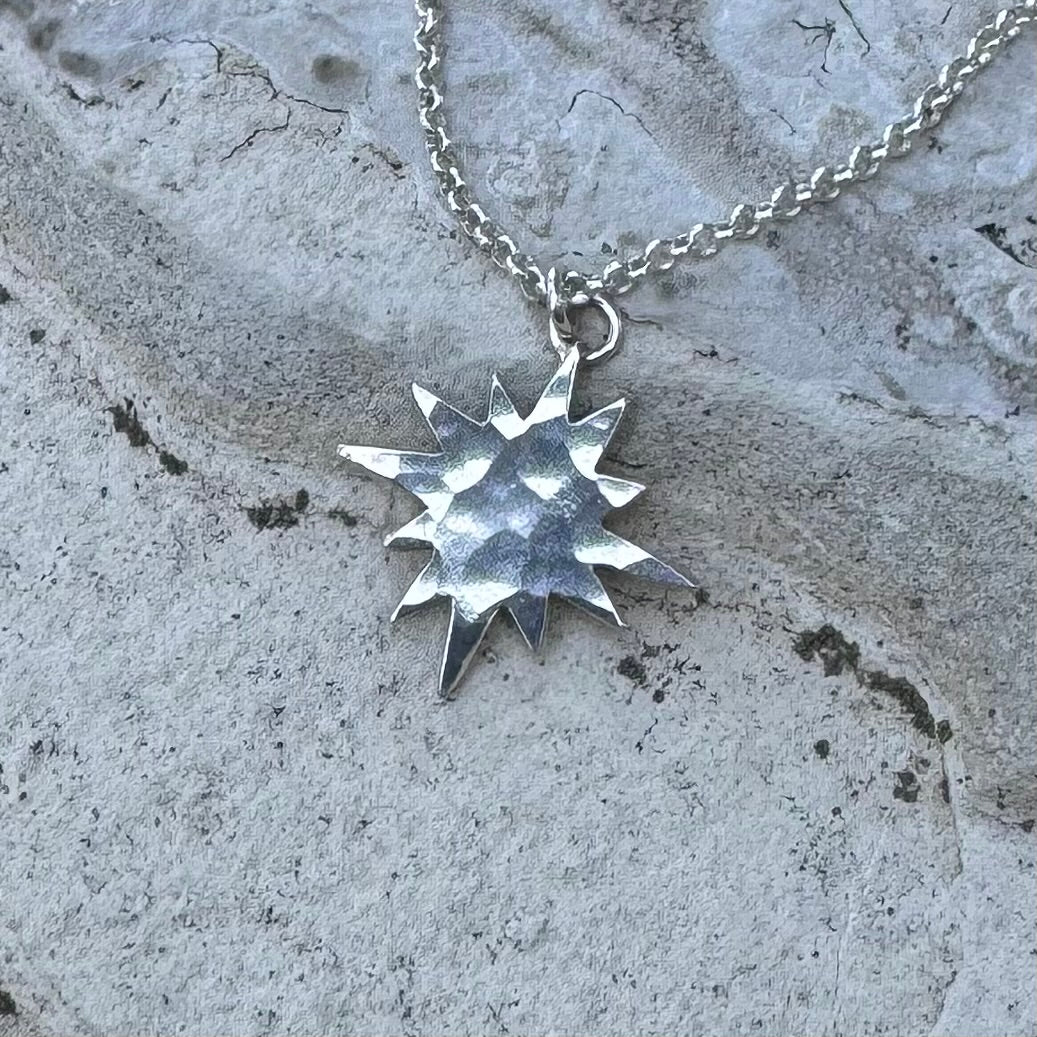 Sun Flare Necklace ⋮ LIMITED EDITION Hammered