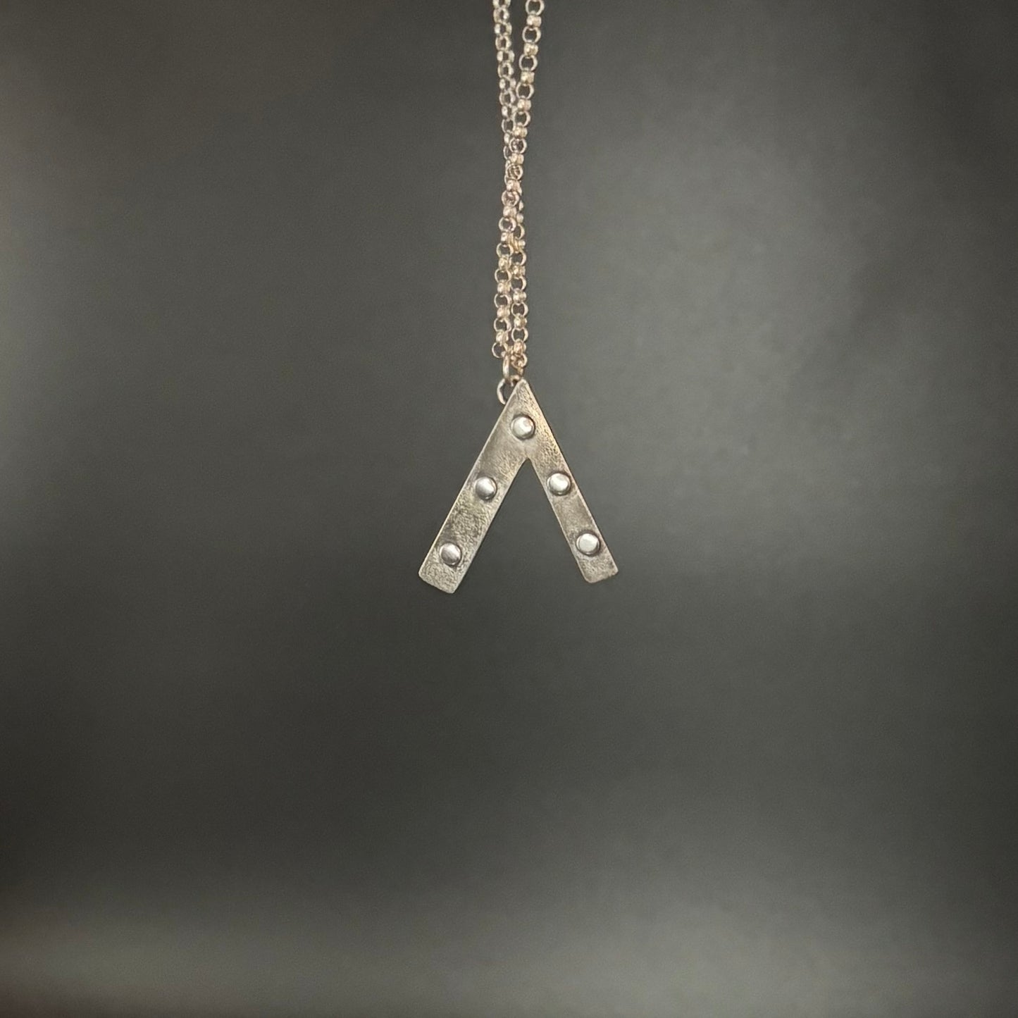 Phoenix Lights| Silver UFO Necklace