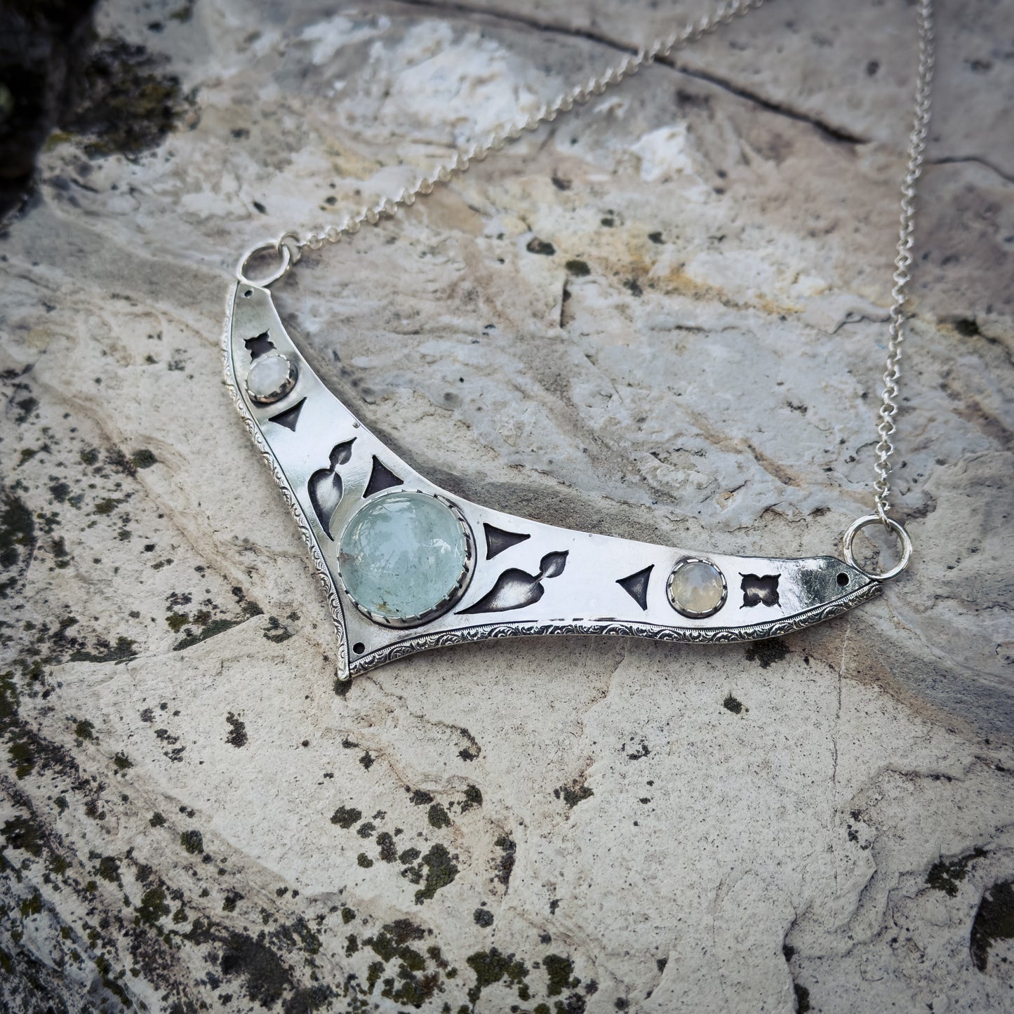 Brazilian Topaz Collar Necklace