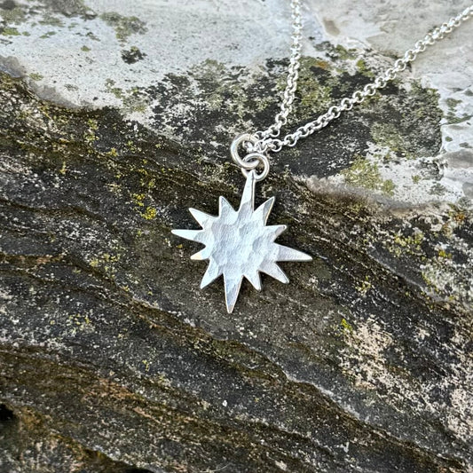 Sun Flare Necklace ⋮ LIMITED EDITION Hammered