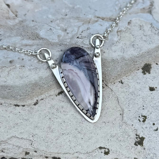 Sci-Fi Jasper | Delta Necklace