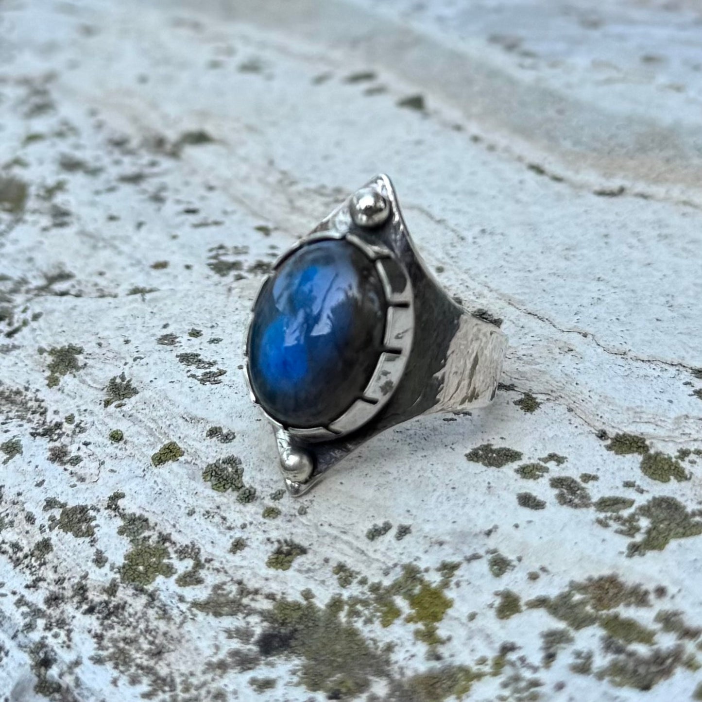 Athena Ring | Labradorite SIZE: 9.5