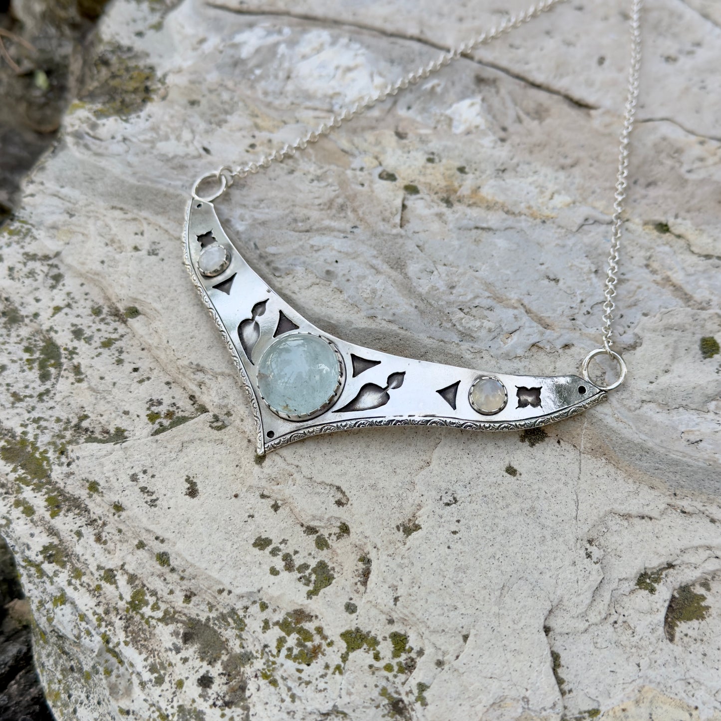 Brazilian Topaz Collar Necklace
