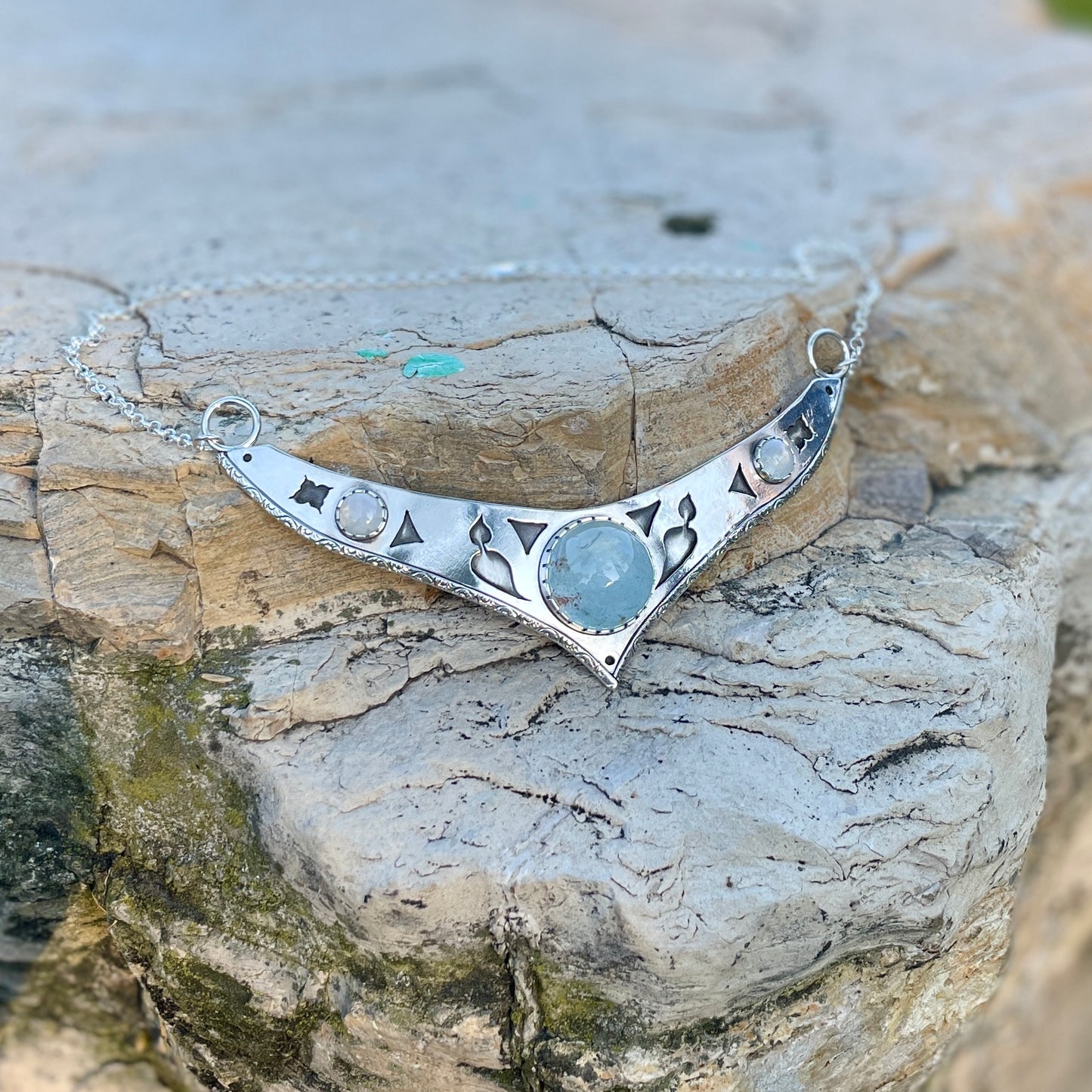 Brazilian Topaz Collar Necklace