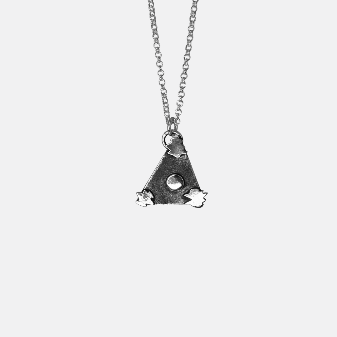 Belgian Triangle | UFO Necklace