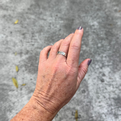 Stargate Stacker | Silver Symbol Ring