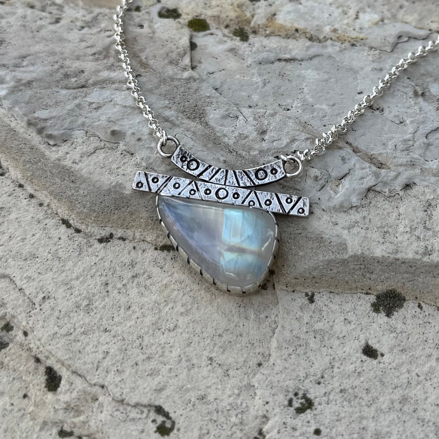 Moonstone Gatherer | Stargate Necklace