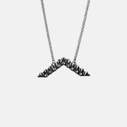 Lubbock Lights UFO | SIlver Necklace