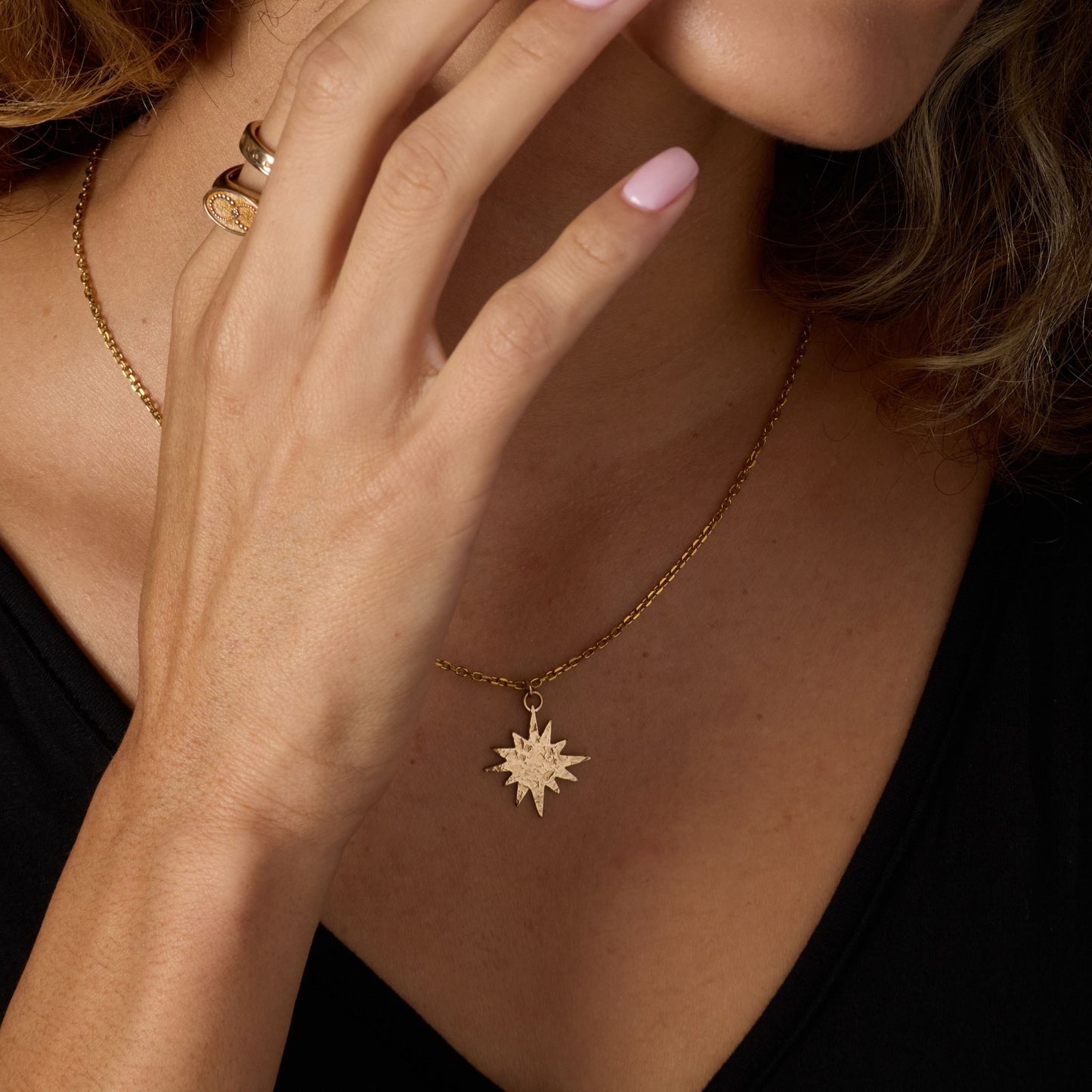Sunflare Necklace | Bronze