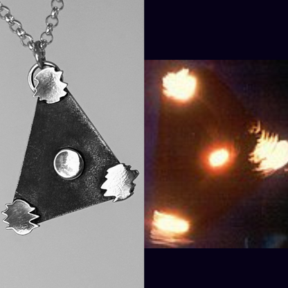 Belgian Triangle | UFO Necklace