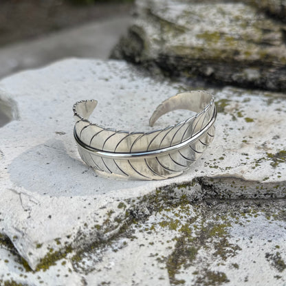 Forest Fae Leaf Cuff | REFRESHED Design Bracelet