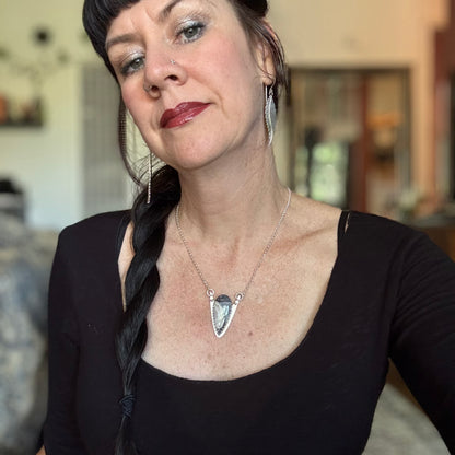 Sci-Fi Jasper | Delta Necklace