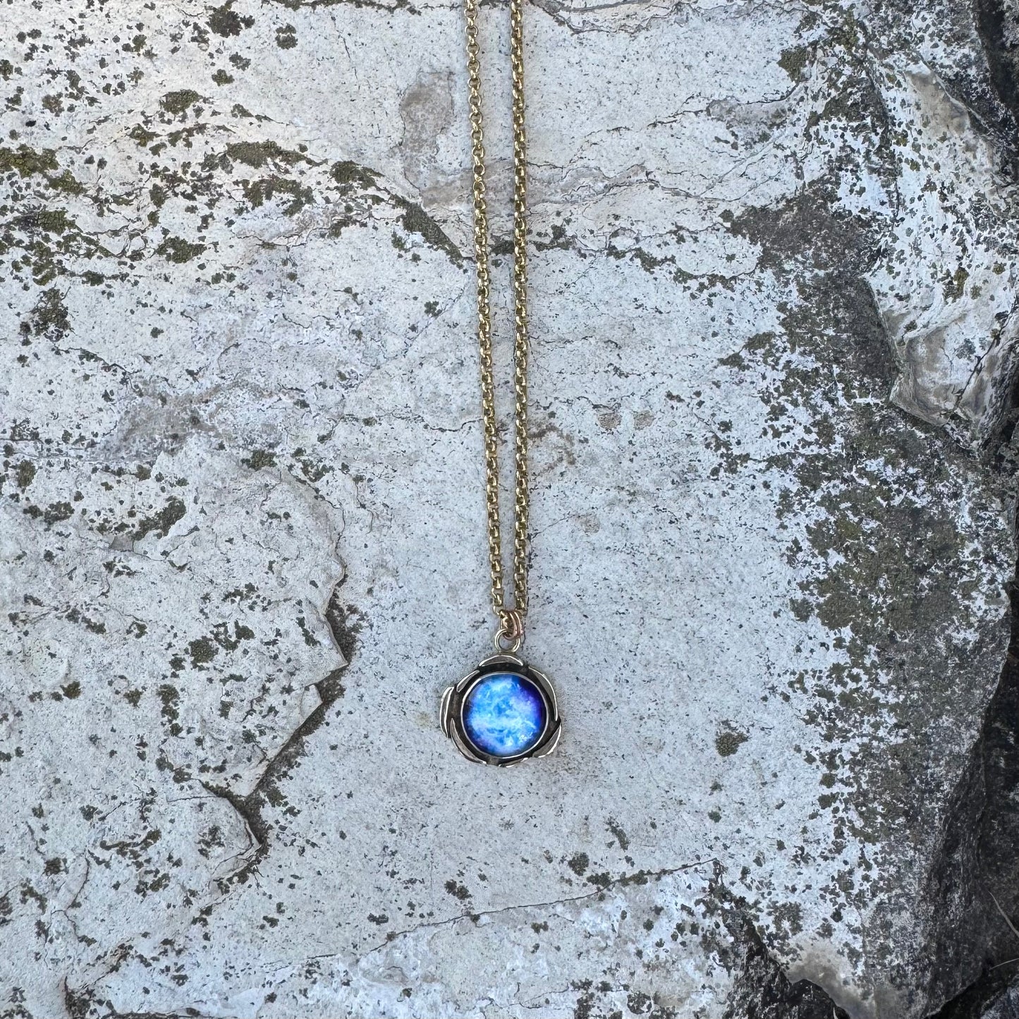 Plasma Orb Necklace | Bronze