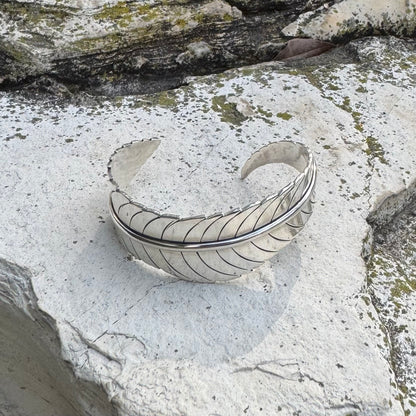 Forest Fae Leaf Cuff | REFRESHED Design Bracelet