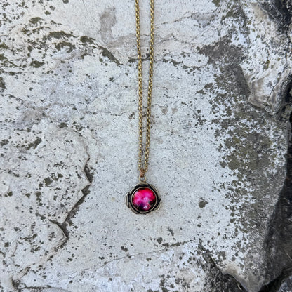 Plasma Orb Necklace | Bronze