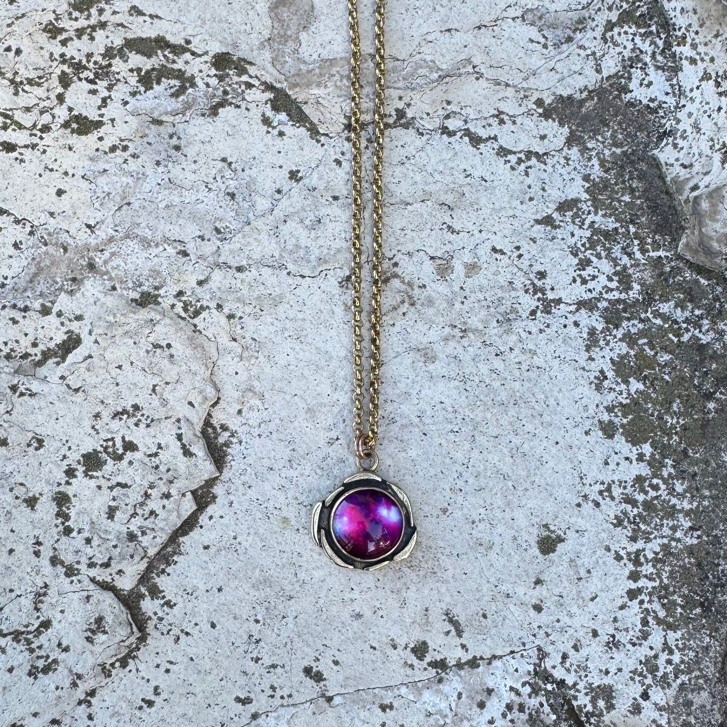 Plasma Orb Necklace | Bronze