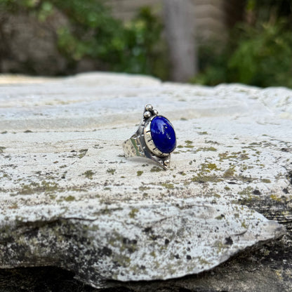 Athena Ring | Lapis Lazuli SIZE: 8