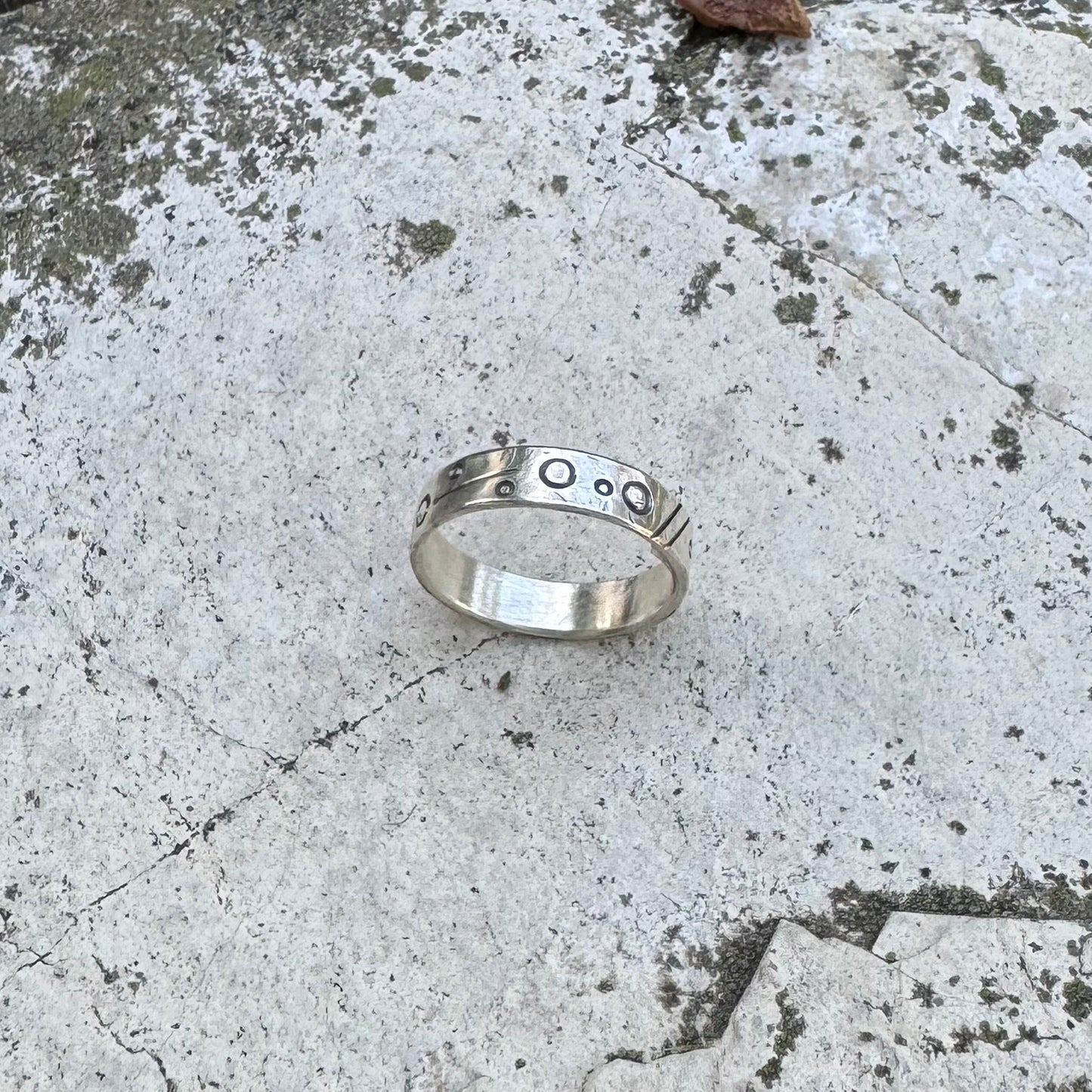 Stargate Stacker | Silver Symbol Ring