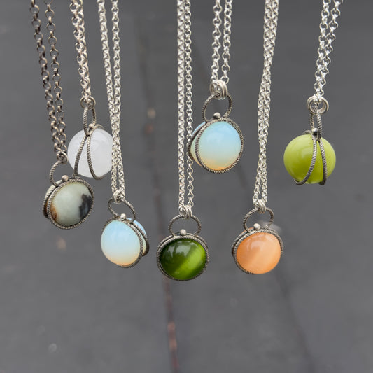 Crystal Ball Necklace