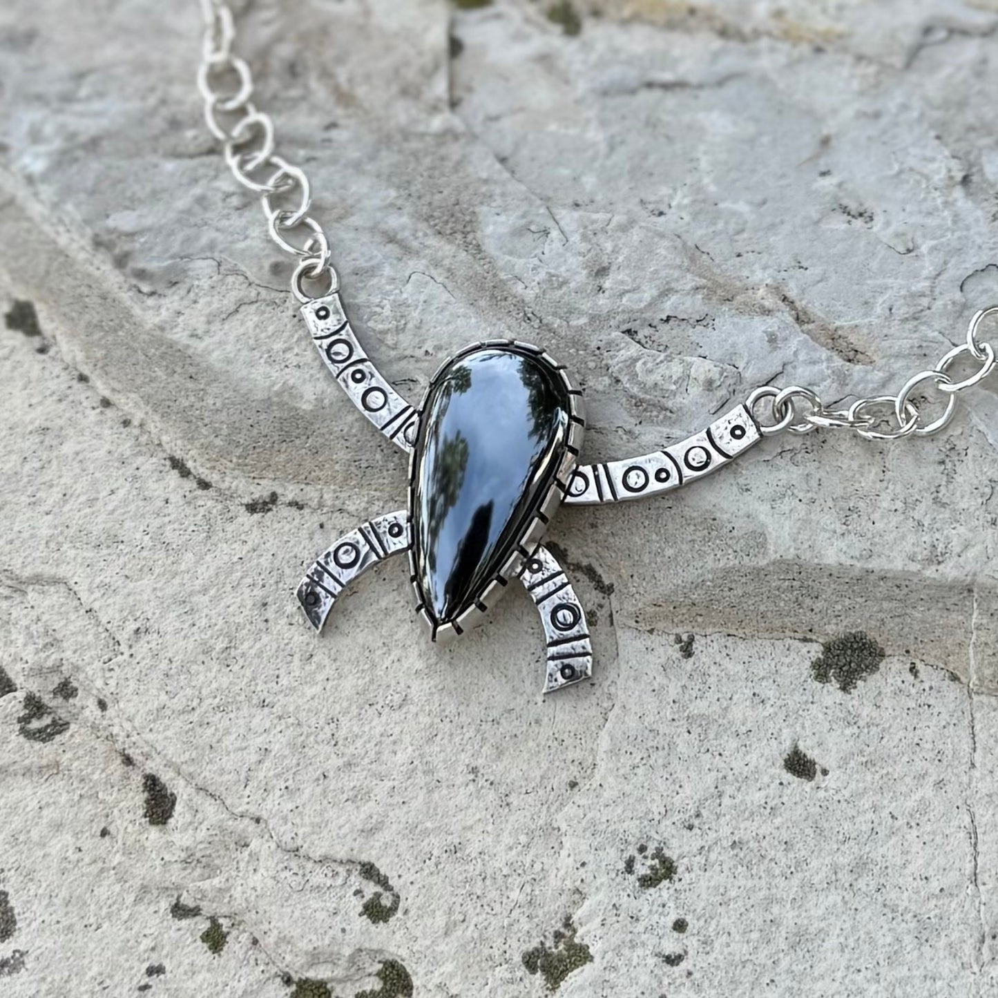 Hematite Iron Matron | Stargate Necklace