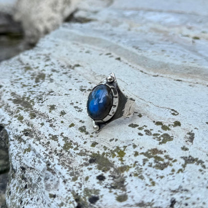 Athena Ring | Labradorite SIZE: 9.5