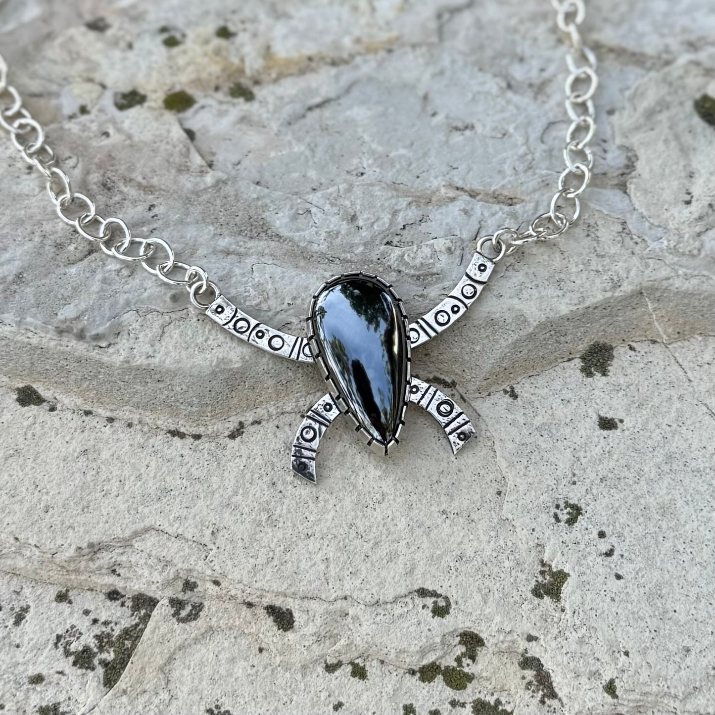 Hematite Iron Matron | Stargate Necklace