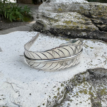 Forest Fae Leaf Cuff | REFRESHED Design Bracelet
