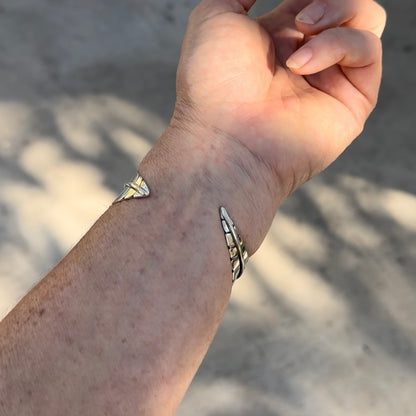 Forest Fae Leaf Cuff | REFRESHED Design Bracelet
