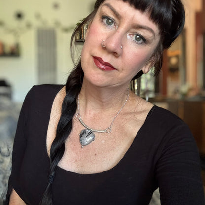 Guinevere Necklace | Tourmalated Quartz