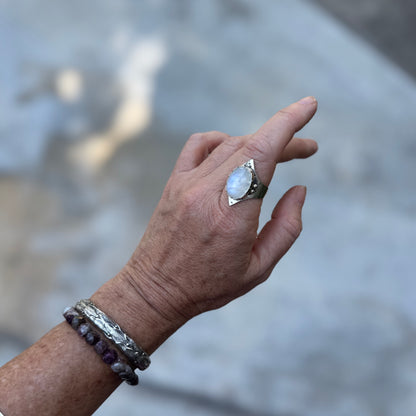 Athena Ring | Moonstone SIZE: 9.5
