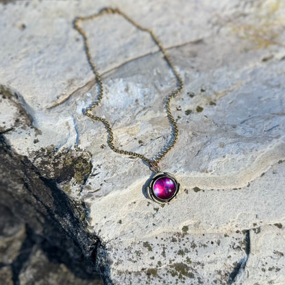 Plasma Orb Necklace | Bronze