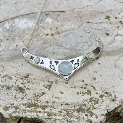Brazilian Topaz Collar Necklace