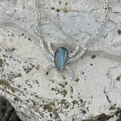 Labradorite Liminal Key | Stargate Necklace