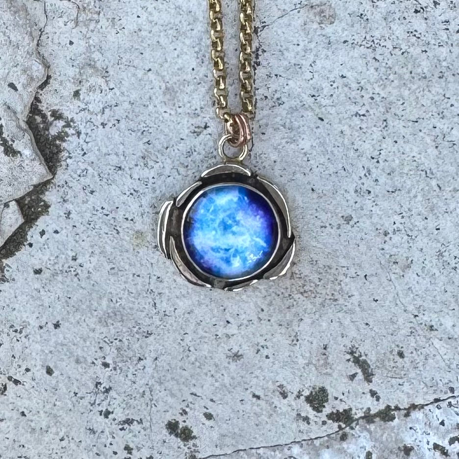 Plasma Orb Necklace | Bronze